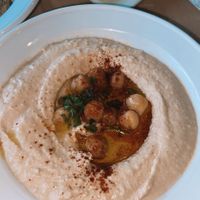 hummus  at Meza in Orlando