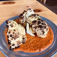 Whole Roasted Cauliflower appetizer  at Old Scratch - Patterson Blvd in Dayton