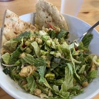 House salad (no cheese, sub lemon-tahini dressing)  at Old Scratch - Patterson Blvd in Dayton