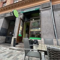 Outside the restaurant   at Tortilla House in Helsinki