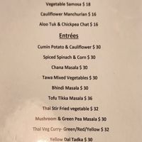  at Raas Indian Fusion in Lewes