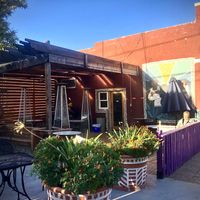 Outdoor seating  at Whittier Cafe in Denver