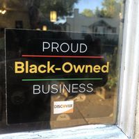 Black owned!  at Whittier Cafe in Denver