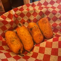 Jalapeño poppers  at Salvaxe in Mexico City