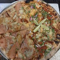 Half Hawaiian half Pastor  at Salvaxe in Mexico City