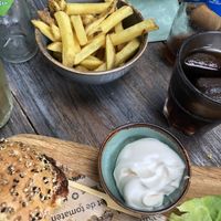 Fries & vegan mayo (we extra asked for) at 't Boshuys in Best