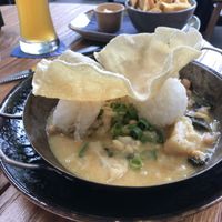 De curry (oké maar niet fantastisch)  at 't Boshuys in Best