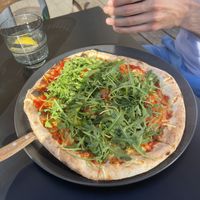 Pizza w 🚀  at Kolm Tilli in Tartu