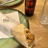 Falafel Sandwich ⭐️ ⭐️ ⭐️ ⭐️ ⭐️  #Veganuary at Best Maza in Leipzig