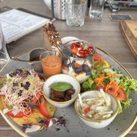 Vegan ontbijt   at Café 23 in Pruem