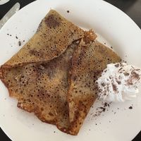 SchErBa dessert crepe  at Flamme.So in Solothurn
