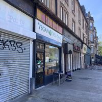 Hello   at Vegan and Veg Cafe in Glasgow