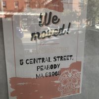 New location: 5 Central Street   at The NexMex Thing in Peabody