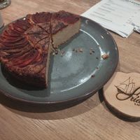 Delicious Vegan Gluten Free apple pie 😋 at Fríða Kaffihús in Klaksvik