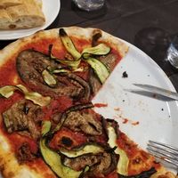 Veggie Pizza at Pizzeria Martinelli in Ronzo Chienis
