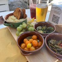 Fave beans & vegetables at Borgo Antico Bistrot in Ostuni