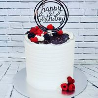 Chocolate raspberry cake- 100% vegan  at Kitty's Kakery in Killeen