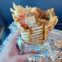 Dürüm with seitan (7€) at Antalya Döner in Dusseldorf