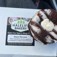Oreo cheesecake donut w/ box  at HaleLife Bakery in Tampa