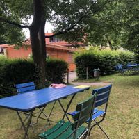 Outside  at Waldheim Heslach in Stuttgart