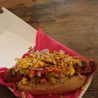 Hotdog at Trooper in Alkmaar