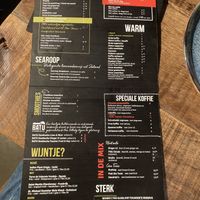 Menu part 3/4  at Klok'uus in Goes