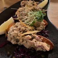 No-Fish-Tuna-Salad, sehr lecker!! 😋   at Die Insel in Sankt Peter-ording