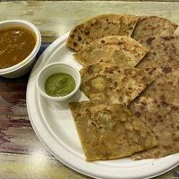 He kept bringing out more chillies for me!  at Bhajiya in Surry Hills