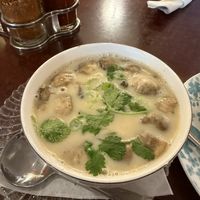 Tom Kha with Tofu  at Thai-Lao Restaurant in Myrtle Beach