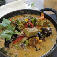 Thai soup at La Cafetière Fêlée in Antibes