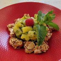 Dessert at La Cafetière Fêlée in Antibes