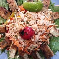 Bo bun vegan at La Cafetière Fêlée in Antibes