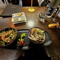 Thai-Style sliced Bò lát chay at La Cafetière Fêlée in Antibes
