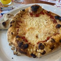 My children are so fussy about vegan cheese but loved this and ate most of it.  at Mozza in St Andrews