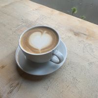 latte #Veganuary at Black Medicine Coffee Co in Edinburgh