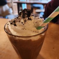 oreo milkshakes at Black Medicine Coffee Co in Edinburgh
