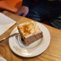 Biscoff cake at Black Medicine Coffee Co in Edinburgh