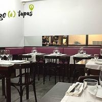The restaurant at Garum Bistro in Santiago De Compostela