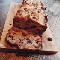 Chocolate Walnut Banana Cake (vegan) at Herr Schmöll in Hamburg