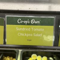 Deli had this one vegan option.  More could have been vegan but we’re not marked.  at People's Food Co-op in La Crosse