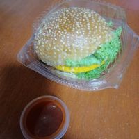 Vegetarian burgers at Chee Wei 啟維素食 - Potong Pasir  in Central Singapore