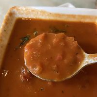 Tomato Basil Soup  at Venti's Cafe in Salem
