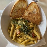 Cashew Pesto Pasta “Mac N Cheese”  at Venti's Cafe in Salem