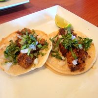 House Chorizo Tacos at Venti's Cafe in Salem