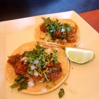 Spicy Jackfruit at Venti's Cafe in Salem