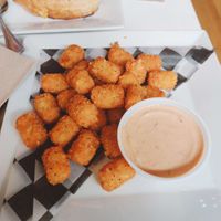 House Tots w/Chipotle Aioli  at Venti's Cafe in Salem