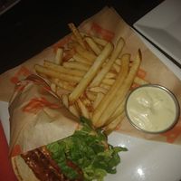 Bacon tempeh sandwich with vegan ranch at Venti's Cafe in Salem