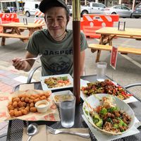 Tater tots. Vegan nachos. Korean bowl   at Venti's Cafe in Salem