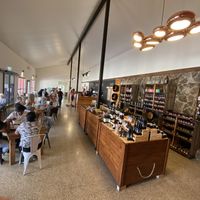 Inside and outside seating available at Jamworks Gourmet Foods in Glen Aplin