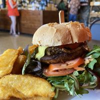 This delicious number was the only vegan burger found in the region at Jamworks Gourmet Foods in Glen Aplin